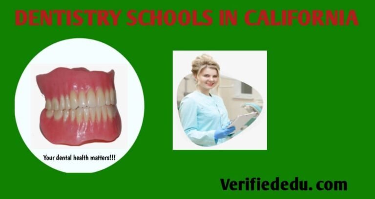 Dentistry Schools in California